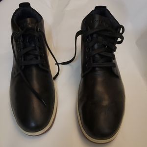 Black Leather Men's Shoes Sz 12